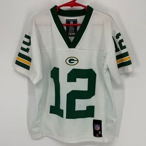 NFL Greenbay Packers Aaron Rodgers Jersey #12 Youth Size Small (8)
